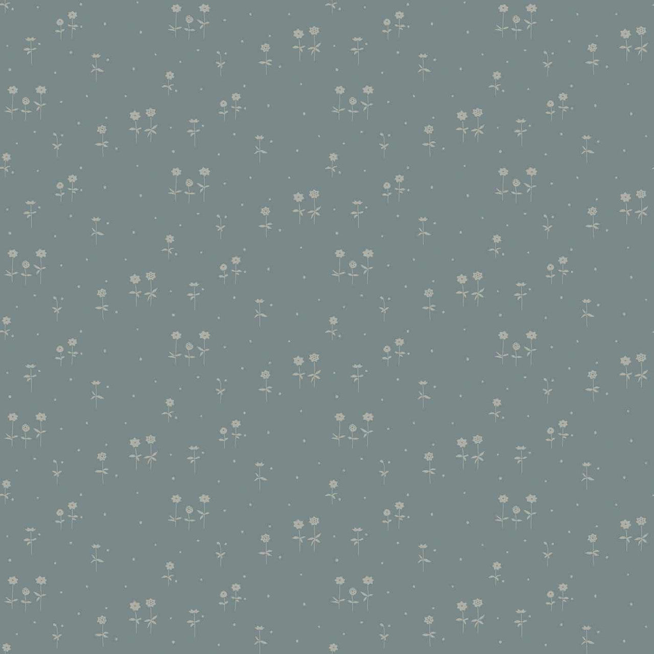802-56 Bianca Indigo Blue Ett Hem Wallpaper by Sandberg
