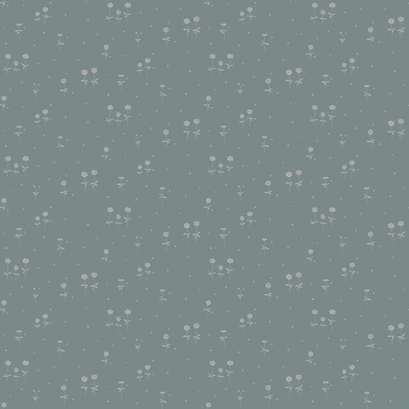 802-56 Bianca Indigo Blue Ett Hem Wallpaper by Sandberg