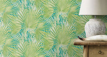 803310 Lucy in the Sky Green Tropical Palm Wallpaper By Rasch