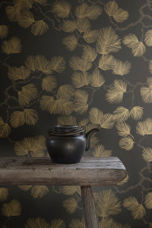 804-99 Black Pine Mons Klint Wallpaper by Sandberg