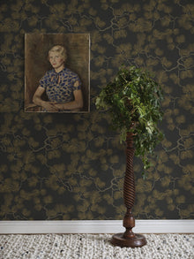 804-99 Black Pine Mons Klint Wallpaper by Sandberg
