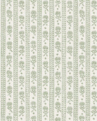 8051 Nejlikerand Light Green Anno II Wallpaper by Boråstapeter
