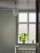 8051 Nejlikerand Light Green Anno II Wallpaper by Boråstapeter