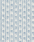 8052 Nejlikerand Light Blue Anno II Wallpaper by Boråstapeter
