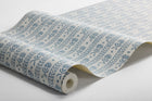 8052 Nejlikerand Light Blue Anno II Wallpaper by Boråstapeter
