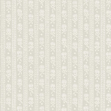 8053 Nejlikerand Light Grey Anno II Wallpaper by Boråstapeter