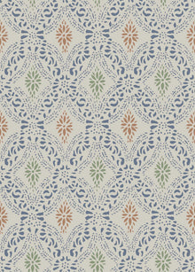 8054 Kvarnholmen Light Blue Anno II Wallpaper by Boråstapeter