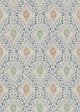 Kvarnholmen Light Blue Anno II Wallpaper by Boråstapeter