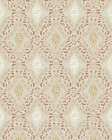 8055 Kvarnholmen Light Red Anno II Wallpaper by Boråstapeter