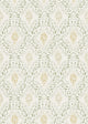 Kvarnholmen Light Green Anno II Wallpaper by Boråstapeter