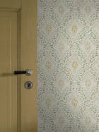 8056 Kvarnholmen Light Green Anno II Wallpaper by Boråstapeter