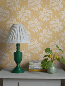 8057 Tengbergska Light Yellow Anno II Wallpaper by Boråstapeter