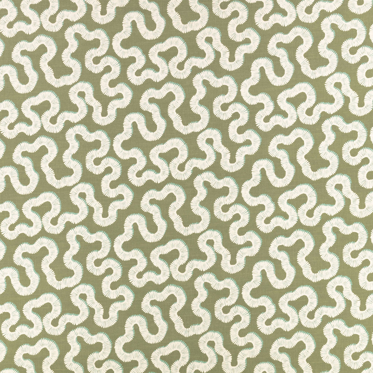Kezia Aubin Matcha Fabric by Romo