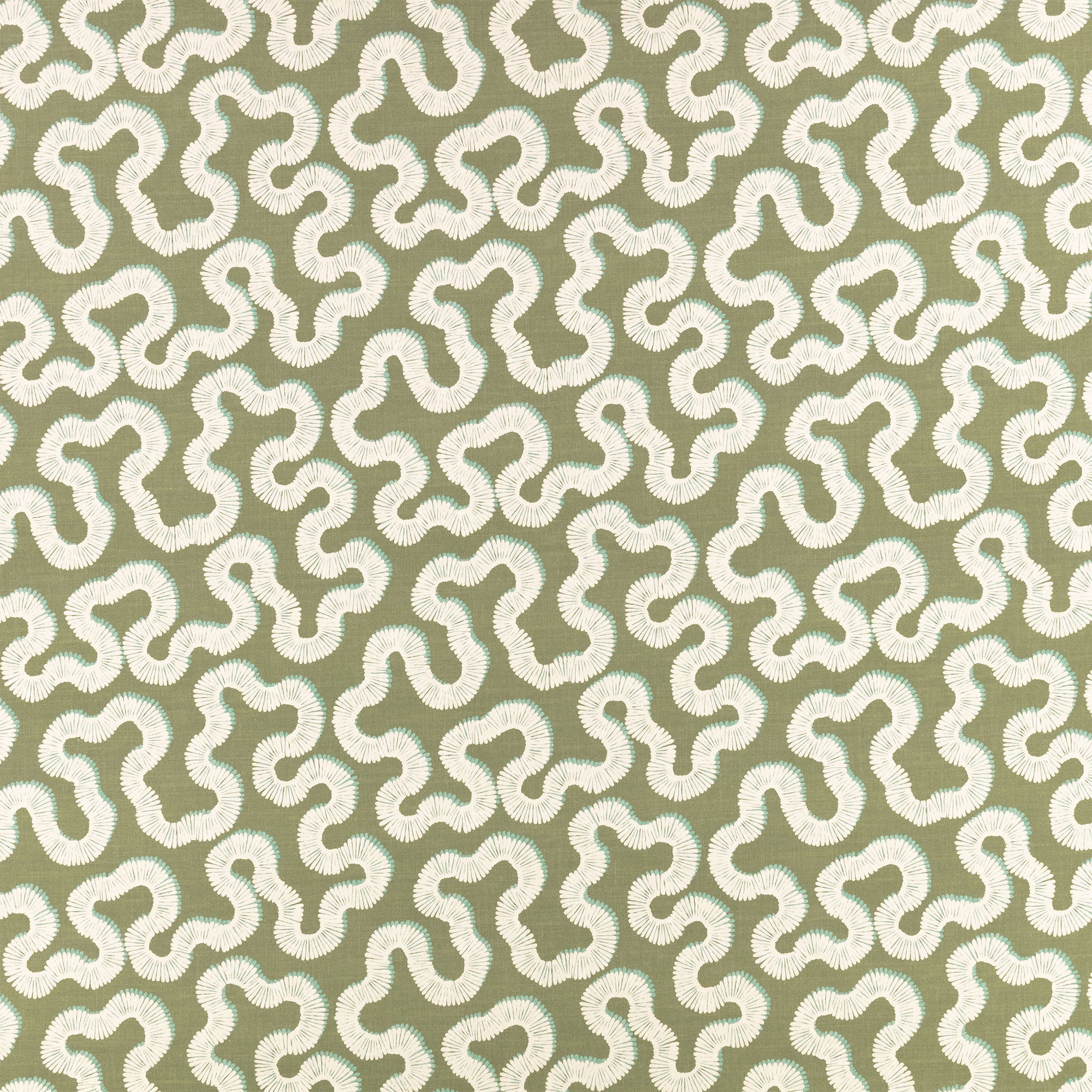 Kezia Aubin Matcha Fabric by Romo