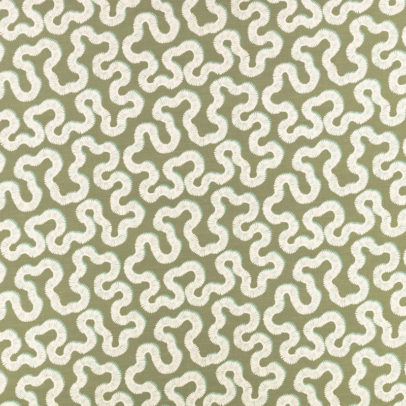 Kezia Aubin Matcha Fabric by Romo