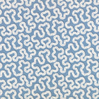 Kezia Aubin Boathouse Blue Fabric by Romo