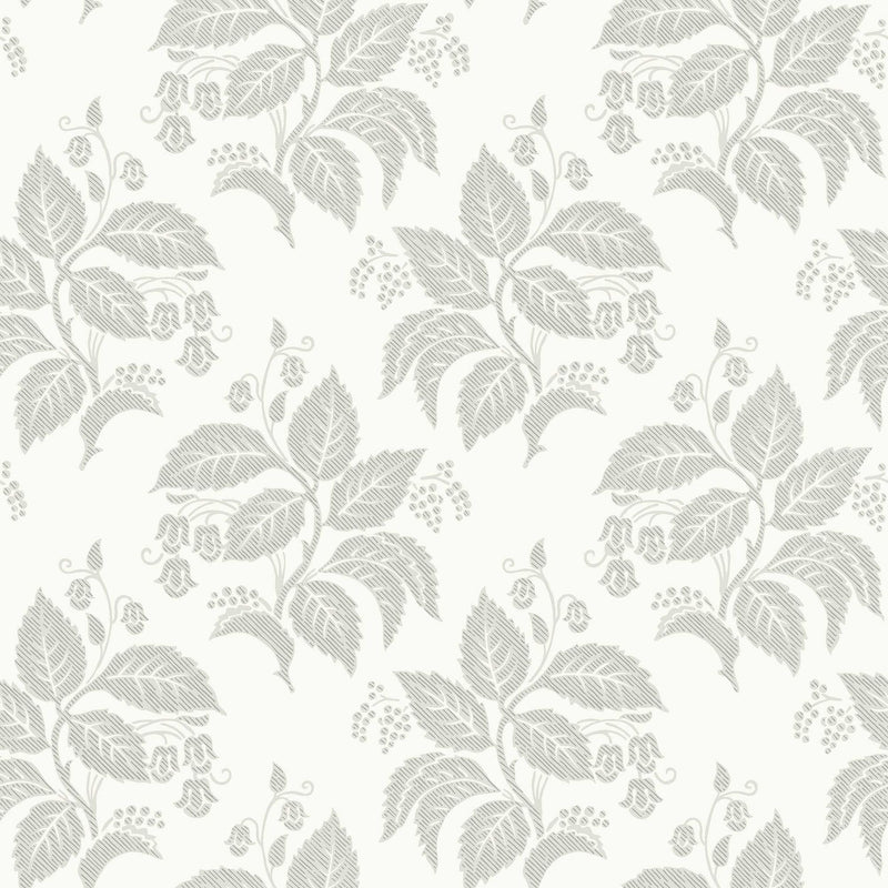 8058 Tengbergska Light Grey Anno II Wallpaper by Boråstapeter