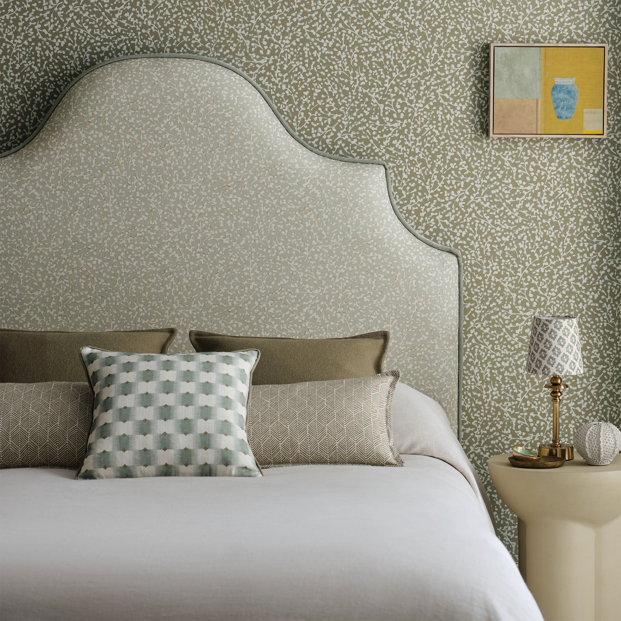 Ziri Aubin Mineral Fabric by Romo