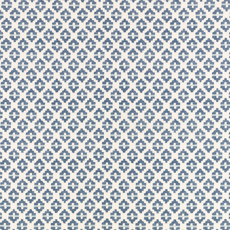 Elska Aubin Buxton Blue Fabric by Romo