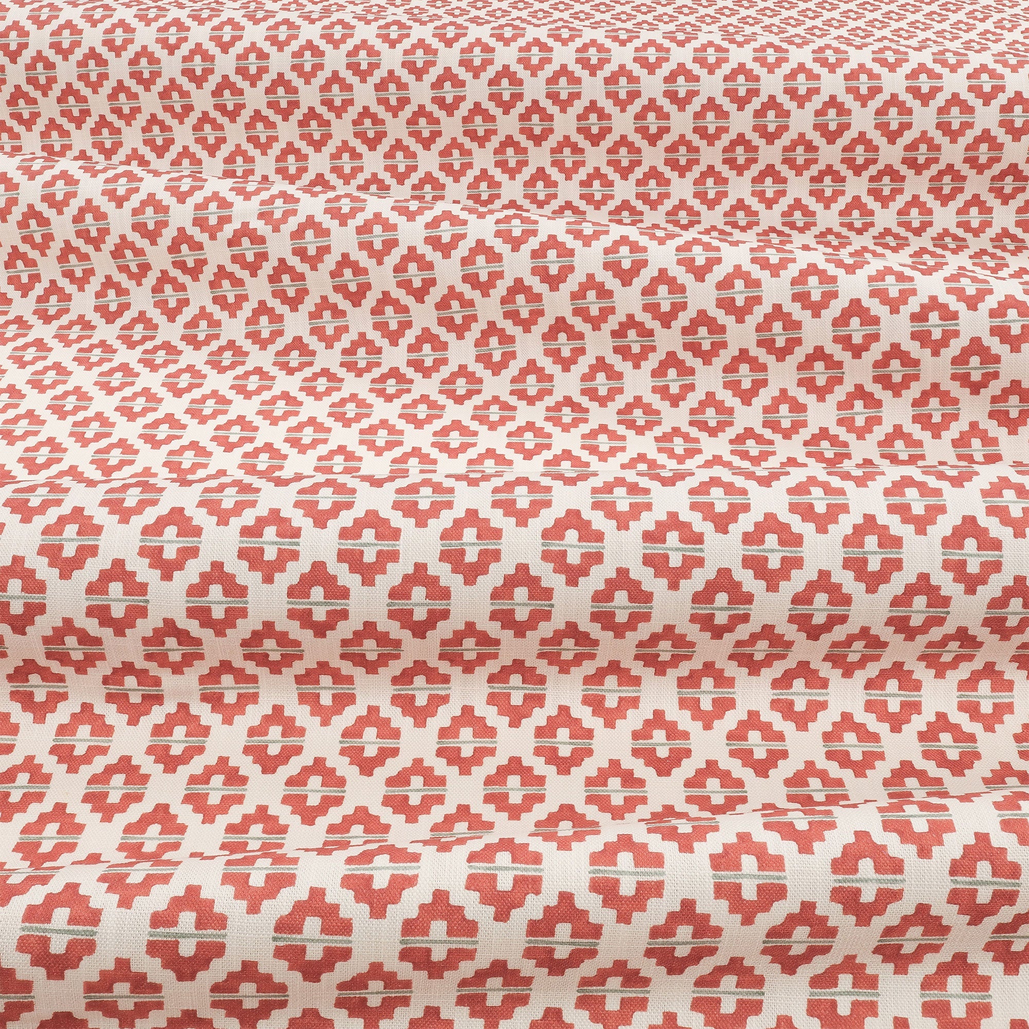 Elska Aubin Pimento Fabric by Romo