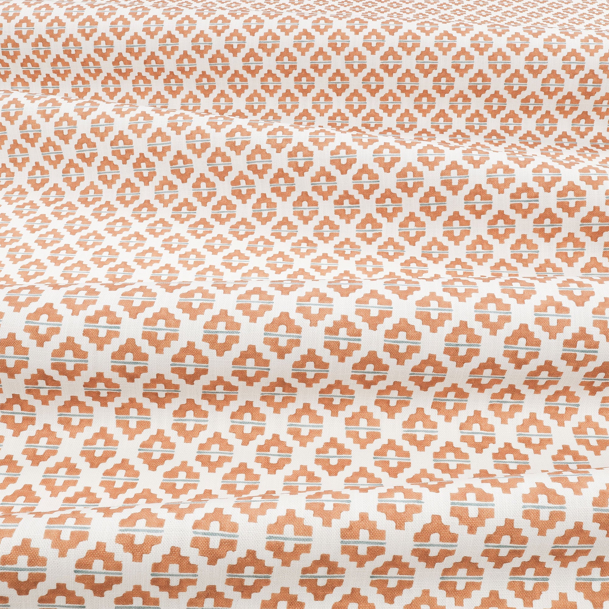 Elska Aubin Mango Fabric by Romo