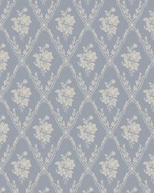 8060 Västigårn Light Blue Anno II Wallpaper by Boråstapeter