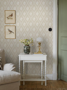 8061 Västigårn Light Beige Anno II Wallpaper by Boråstapeter