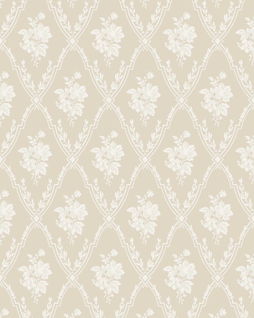 8061 Västigårn Light Beige Anno II Wallpaper by Boråstapeter