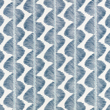 Aubin Buxton Blue Fabric by Romo
