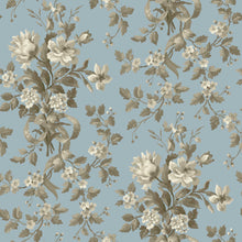 8062 Tullgarn Light Blue Anno II Wallpaper by Boråstapeter