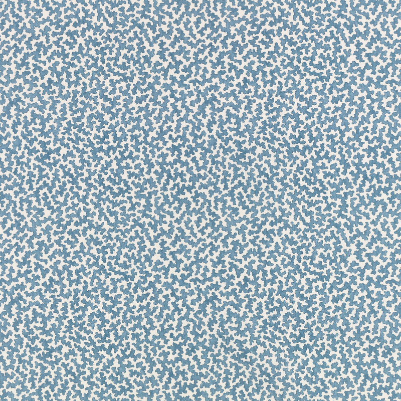 Junie Aubin Boathouse Blue Fabric by Romo