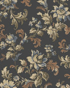 8064 Elvira Black Anno II Wallpaper by Boråstapeter