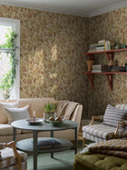 8065 Elvira Dark Beige Anno II Wallpaper by Boråstapeter