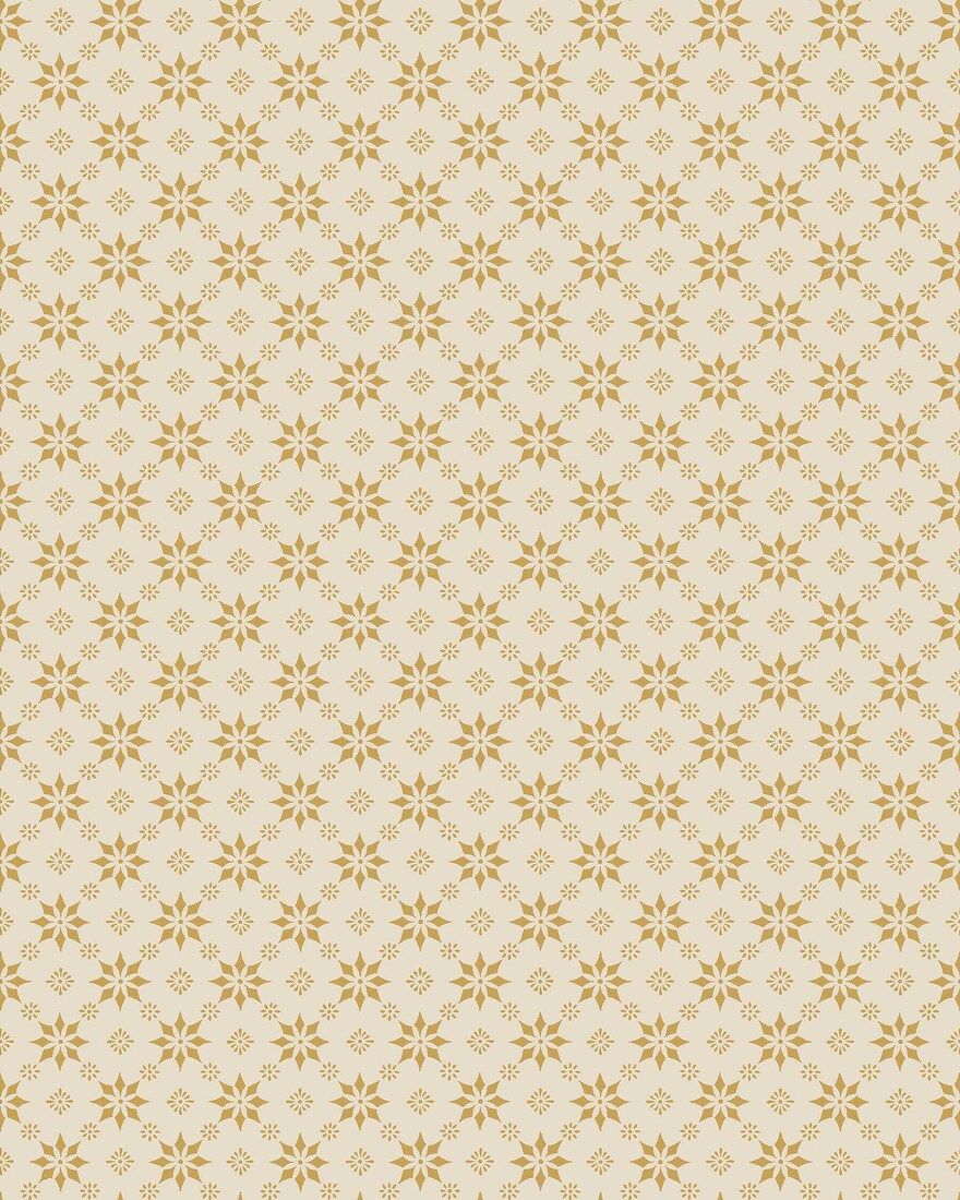 8066 Stella Light Yellow Anno II Wallpaper by Boråstapeter