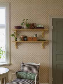 8066 Stella Light Yellow Anno II Wallpaper by Boråstapeter