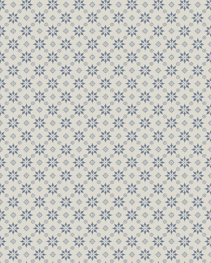 8067 Stella Light Blue Anno II Wallpaper by Boråstapeter