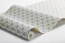 8067 Stella Light Blue Anno II Wallpaper by Boråstapeter