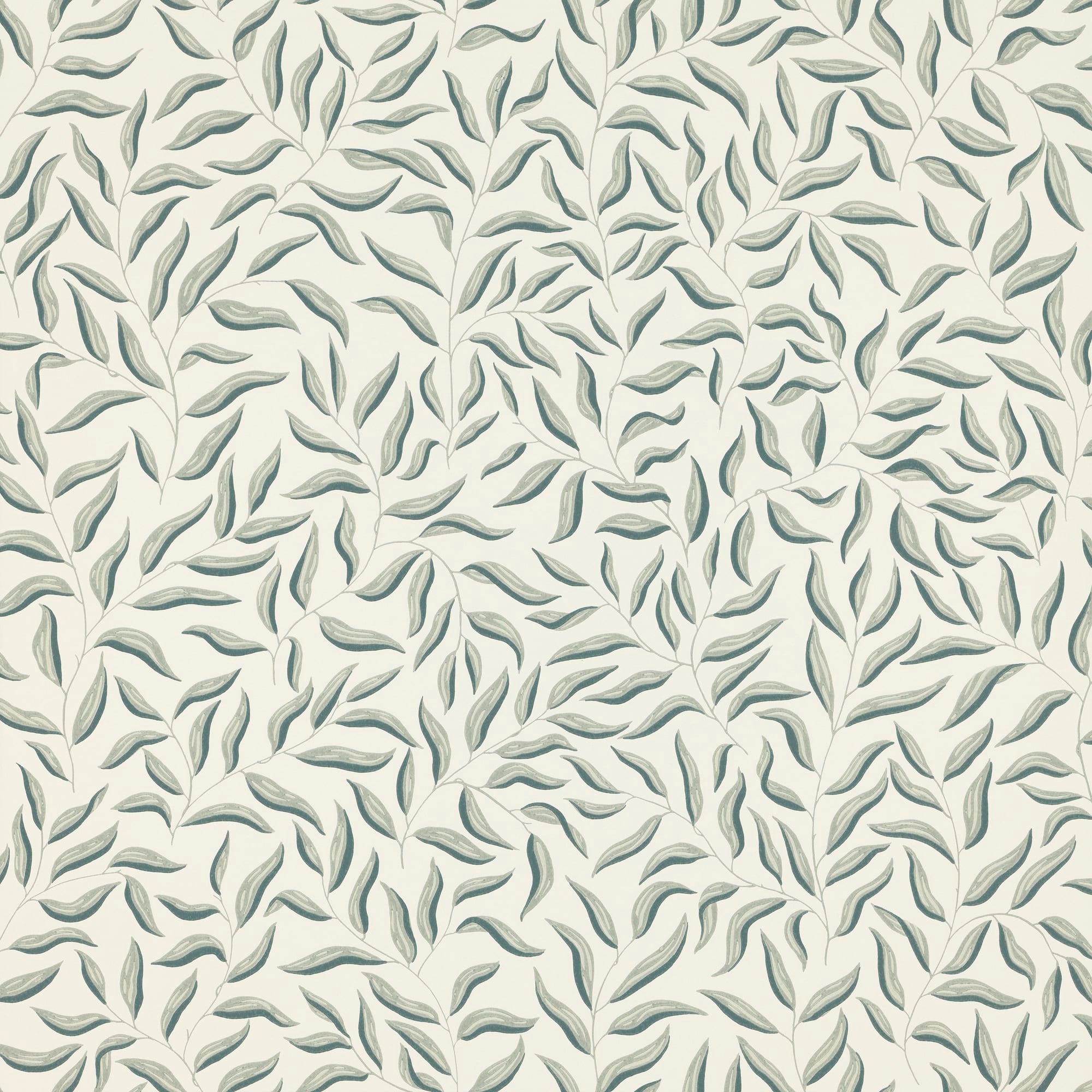 807-38 Green Karolina Tidlösa Wallpaper by Sandberg