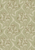 8071 Jugendbukett Light Green Anno II Wallpaper by Boråstapeter