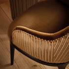 8072/01 Stria Copper Fabric by Romo