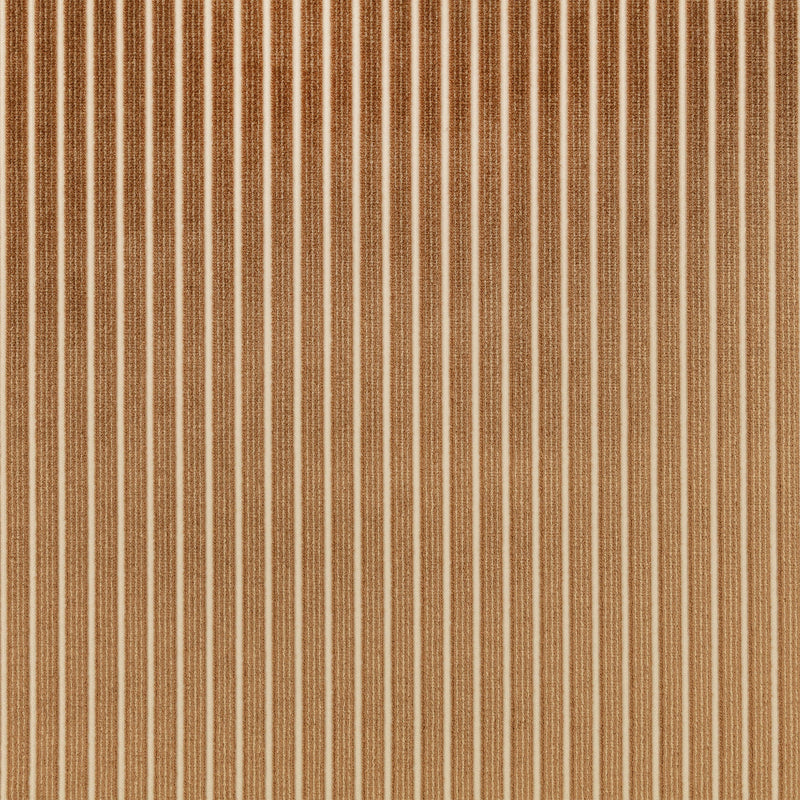 8072/01 Stria Copper Fabric by Romo