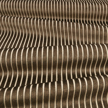 8072/05 Stria Espresso Fabric by Romo