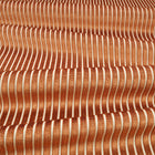 8072/06 Stria Burnt Sienna Fabric by Romo