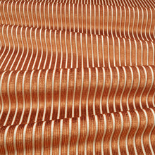 8072/06 Stria Burnt Sienna Fabric by Romo