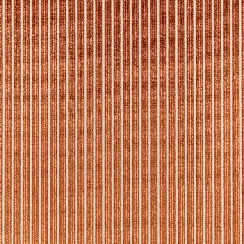 8072/06 Stria Burnt Sienna Fabric by Romo
