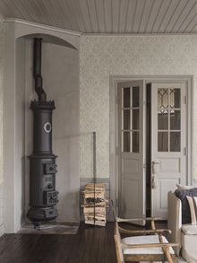 8072 Jugendbukett Light Beige Anno II Wallpaper by Boråstapeter