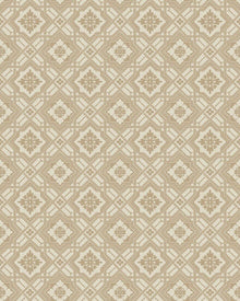Friedrich Light Beige Anno II Wallpaper by Boråstapeter