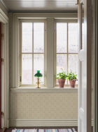 Friedrich Light Beige Anno II Wallpaper by Boråstapeter