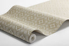 Friedrich Light Beige Anno II Wallpaper by Boråstapeter