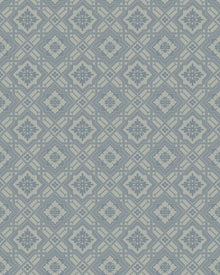 8074 Friedrich Light Blue Anno II Wallpaper by Boråstapeter